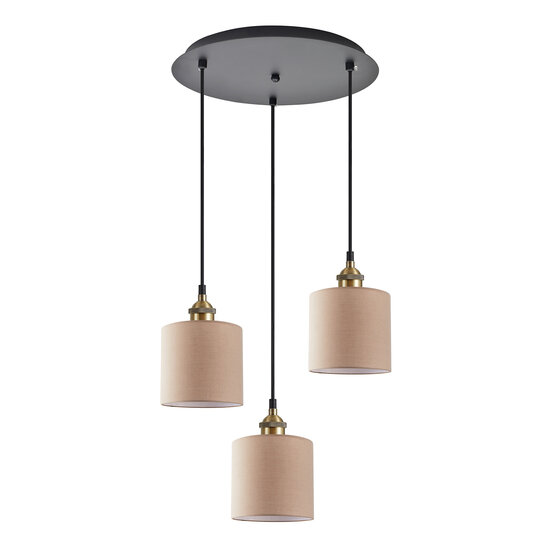 Homelighting Magnum SE21-BR-10-3BL-SH3 - Lámpara colgante moderna para una iluminación elegante