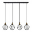 Homelighting Magnum SE21-BR-10-4BL-GR1 - Stylish industrial pendant lamp for any space