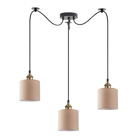 Homelighting Magnum SE21-BR-10-BL3-SH3 - Moderne hanglamp voor sfeervolle verlichting