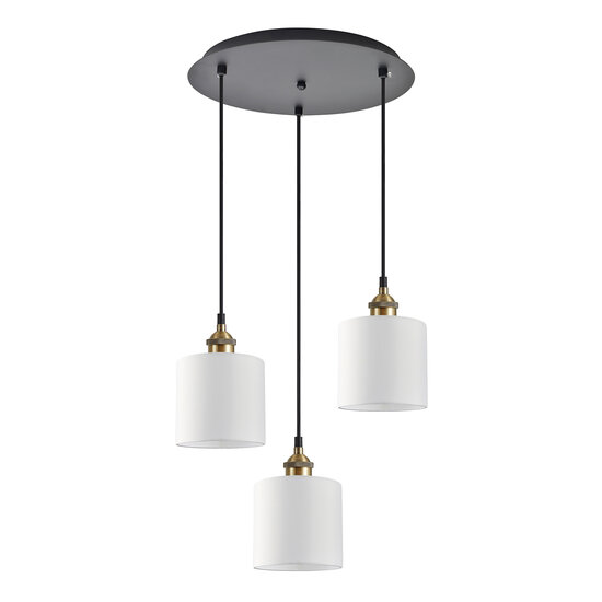Homelighting Magnum SE21-BR-10-3BL-SH1 - Modern pendant lamp for stylish lighting
