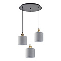 Homelighting Magnum SE21-BR-10-3BL-SH2 - Moderne hanglamp voor sfeervolle verlichting
