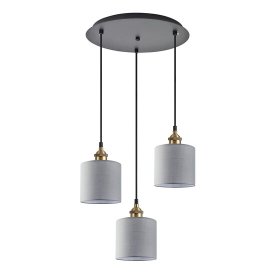Homelighting Magnum SE21-BR-10-3BL-SH2 - Lámpara colgante moderna para una iluminación elegante