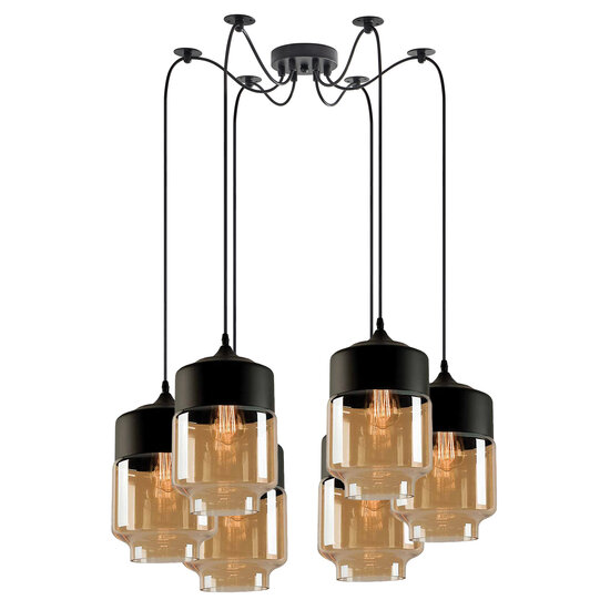 Homelighting Gaby SE21-HN-18-30-BL6 - Suspension moderne pour un éclairage élégant