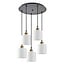 Homelighting Magnum SE21-BR-10-5BL-SH1 - Lámpara colgante moderna para una iluminación elegante