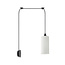 Homelighting Adept Tube SE21-BL-4-BL1W-GL3 - Lámpara de pared elegante para cualquier espacio