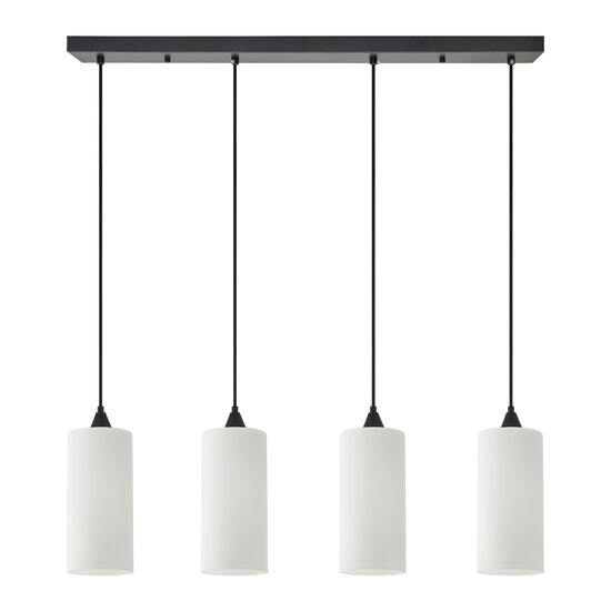 Homelighting Adept Tube SE21-BL-4-4BL-GL3 - Lámpara colgante elegante para cualquier espacio