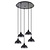 Homelighting Adept SE21-BL-B10-5BL-MS3