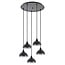 Homelighting Adept SE21-BL-B10-5BL-MS3 - Lámpara colgante elegante para cualquier espacio