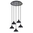 Homelighting Adept SE21-BL-B10-5BL-MS3 - Stijlvolle hanglamp voor elke ruimte