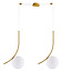 Homelighting Sceptre SE21-GM2-40 - Modern pendant lamp for stylish lighting