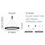Homelighting Amaya SE LED 100 - Modern White Smart Pendant Lamp