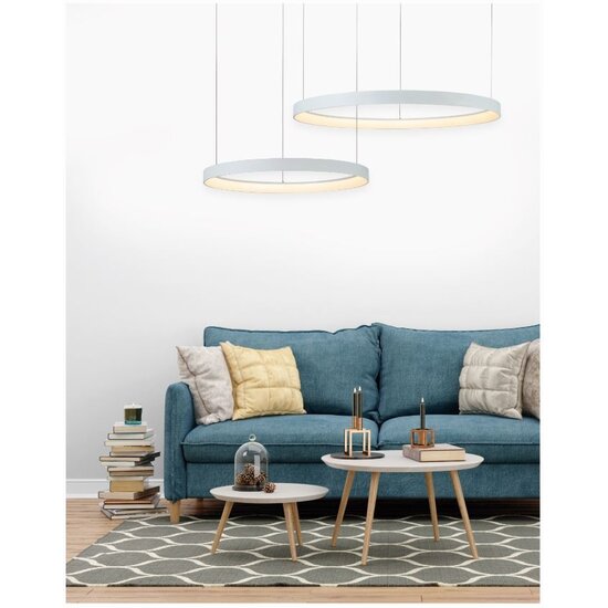 Homelighting Amaya SE LED 80 - Modern White Smart Pendant Lamp