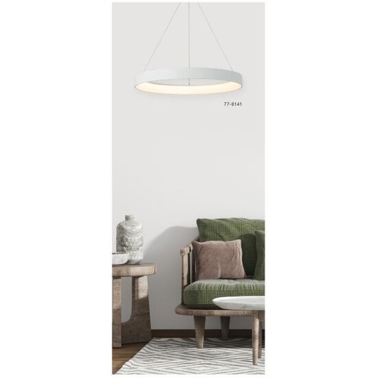 Homelighting Amaya SE LED 60 - Lámpara colgante inteligente negra moderna