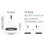 Homelighting Amaya SE LED 60 - Lámpara colgante inteligente negra moderna