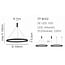 Homelighting Amaya SE LED 100 - Moderne koperen hanglamp voor sfeervolle verlichting