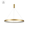 Homelighting Amaya SE LED 100 - Moderne gouden hanglamp voor sfeervolle verlichting