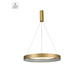 Homelighting Amaya SE LED 60 - Lámpara colgante dorada moderna para una iluminación elegante