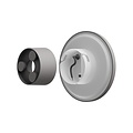 Spectrum LED PIATTA 9W CCT 230V IP44 120x47MM GRAY ROUND FACADE LAMP - Ideal für stilvolle Außenbeleuchtung