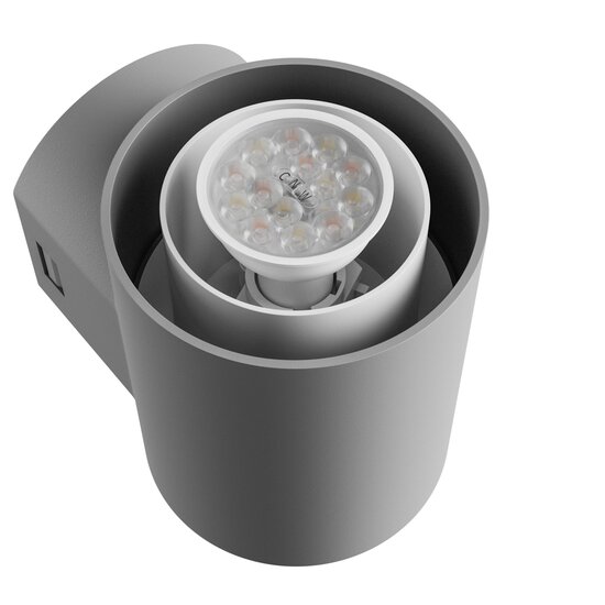 Spectrum LED STELLA COLUMN WALL GU10 6W CCT 230V - Éclairage extérieur idéal pour tous les espaces