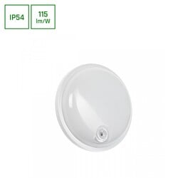 TECHNIC LAMP LED 20W IP54 230V ROUND NW PIR