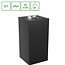 Spectrum LED TORRE 18W CCT 230V IP54 99x78x162MM BLACK SQUARE FACADE LAMP - Perfect voor buitenverlichting