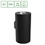 Spectrum LED TORRE 18W CCT 230V IP54 99x78x162MM BLACK ROUND FACADE LAMP - Perfecte buitenverlichting voor elke gevel