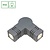Spectrum LED TORRE 230V 3.6W 2X1LED CREE 45DEG UP+SIDE IP44 CW WALL-MOUNTED