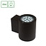 Spectrum LED TORRE 15LED CREE 15DEG 230V 15W IP44 CW WALL-MOUNTED - Perfecte wandverlichting voor elke ruimte