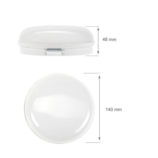 Spectrum LED TECHNIC LAMP LED 8W IP54 230V ROUND NW - Éclairage idéal pour tout espace