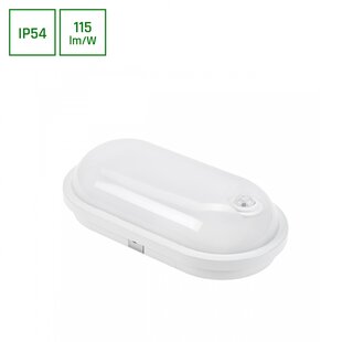 TECHNIC LAMP LED 20W IP54 230V OVAL NW PIR