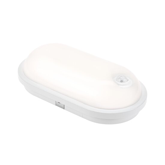 Spectrum LED TECHNIC LAMP LED 20W IP54 230V OVAL NW PIR - Éclairage parfait pour un usage intérieur et extérieur