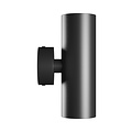 Spectrum LED SQUALLA VARIOSA TUBO 2XGU10 SCONCE 230V IP20 55X160X90MM BLACK ROUND - Creëer een sfeervolle ambiance in uw ruimte