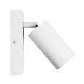 Spectrum LED SQUALLA VARIOSA SWITCH GU10 SCONCE 230V IP20 55x100MM WHITE ROUND - Creëer een sfeervolle ambiance in uw ruimte