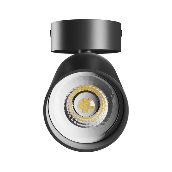 Spectrum LED SQUALLA VARIOSA GU10 SCONCE 230V IP20 55x100x165MM BLACK ROUND - Perfecte wandverlichting voor elke ruimte