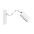 Spectrum LED SQUALLA VARIOSA FLEXI SWITCH GU10 SCONCE 230V IP20 55x100x410MM WHITE ROUND - Perfecte wandverlichting voor elke ruimte