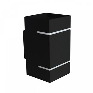 SQUALLA LUMO G9 LAMPE MURALE 230V IP20 80X150 NOIRE CARREE