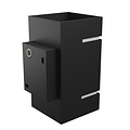 Spectrum LED SQUALLA LUMO G9 WALL LAMP 230V IP20 80X150 BLACK SQUARE - Create a stylish ambiance in your space