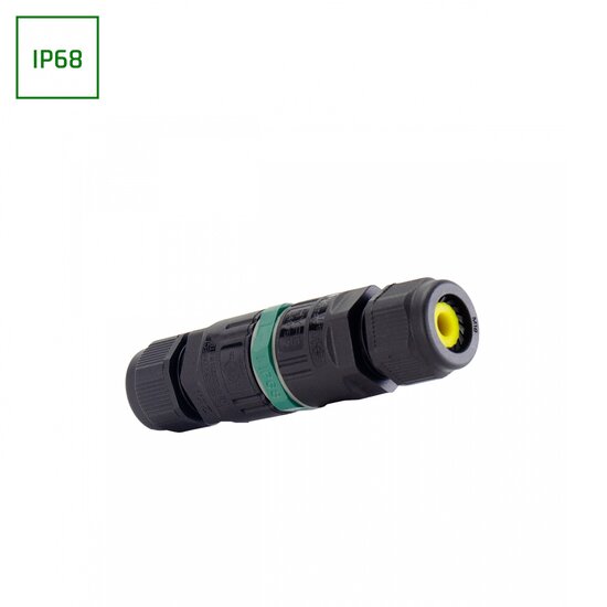Spectrum LED SINGLE CABLE GLAND "I" TYPE FAST CLICK IP68 FOR CABLE 3X(0,5-2,5MM2) - Reliable cable connection for LED lighting