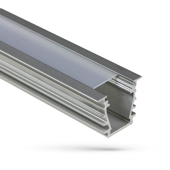 Spectrum LED PROFIEL VOOR LED STRIPS WOJ DEEPWITH MILK COVER 1M - Perfect voor een stijlvolle verlichting