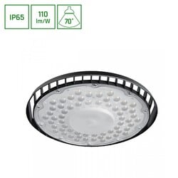 PLATEO SUN 4 HIGH BAY 205W NW 230V 70DEG IP65 IK06 303X90MM BLACK