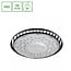 Spectrum LED PLATEO SUN 4 HIGH BAY 205W NW 230V 70DEG IP65 IK06 303X90MM BLACK - Idéal pour l'éclairage industriel
