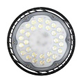 Spectrum LED PLATEO SUN 4 HIGH BAY 105W NW 230V 70DEG IP65 IK06 218X80MM BLACK - Éclairage idéal pour les espaces industriels