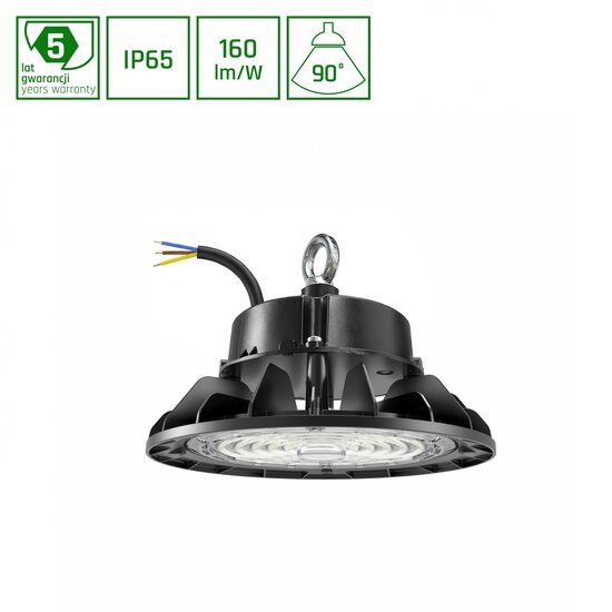 Spectrum LED PLATEO 4 HIGH BAY 100W/75W/55W NW - Éclairage idéal pour les espaces industriels