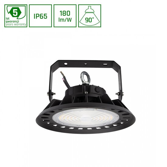 Spectrum LED PLATEO 3 HIGH BAY 100W NW 230V - Idéal pour l'éclairage industriel