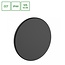 Spectrum LED PIATTA 12W CCT 230V IP44 180x47MM BLACK ROUND FACADE LAMP - Perfecte verlichting voor buitenruimtes