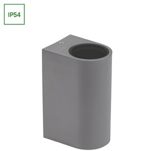 PARETE GU10 X2 BIDIRECTIONAL SCONCE 250V IP54 150 X 73 X 95MM GRAY