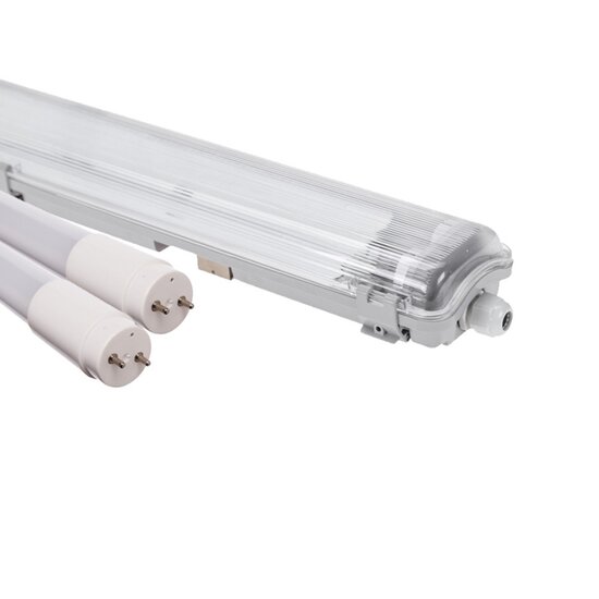 Spectrum LED PAKIET 12szt LIMEA LED TUBE SLIM HERMETYK G13 2x120 250V IP65 + 25szt LED TUBE - Solution d'éclairage idéale pour les applications industrielles
