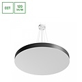 Spectrum LED NYMPHEA OPTIMA BLACK 65W CCT 230V 120DEG IP20 FI600X50MM WHITE BLACK ROUND - Perfecte verlichting voor elke ruimte