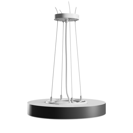 Spectrum LED NYMPHEA OPTIMA BLACK 24W CCT 230V 120DEG IP20 FI300X50MM WHITE BLACK ROUND - Creëer een sfeervolle ambiance in uw ruimte