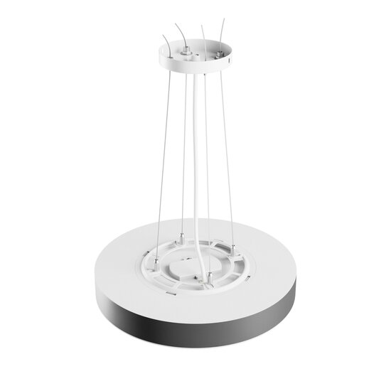 Spectrum LED NYMPHEA OPTIMA BLACK 24W CCT 230V 120DEG IP20 FI300X50MM WHITE BLACK ROUND - Creëer een sfeervolle ambiance in uw ruimte